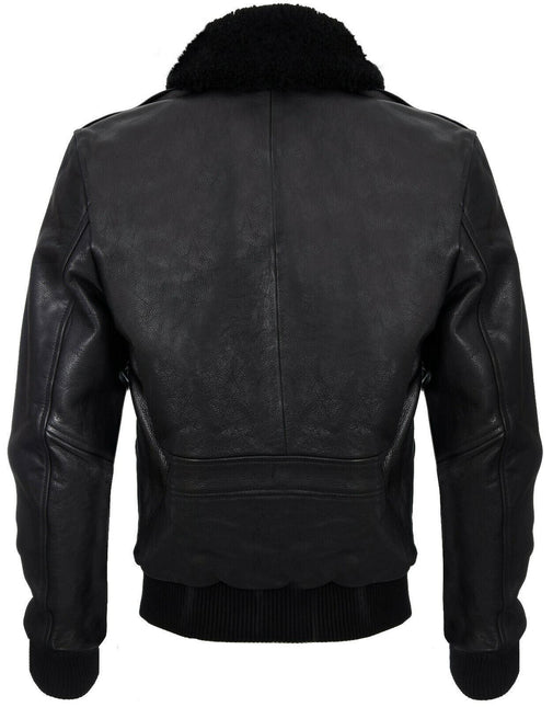 Mens Air Force A2 Cowhide Bomber Jacket-Montreal