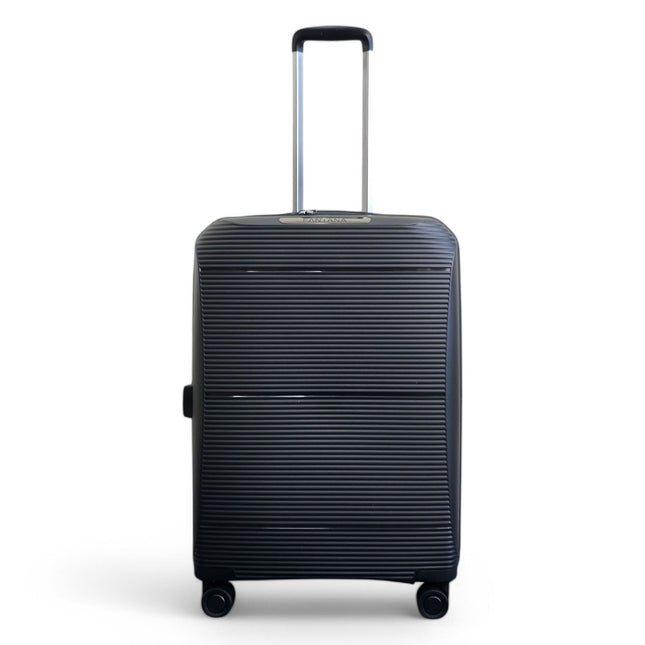 Expandable Hard Shell PP 8 Wheel Luggage Travel Cabin Holiday Bags Suitcase Set