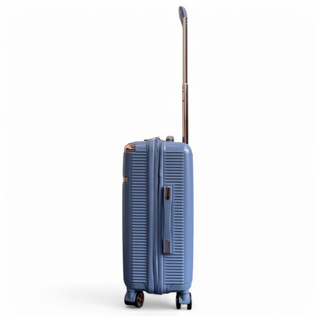 Expandable Hard Shell 8 Wheels Luggage Travel Cabin Suitcase Set