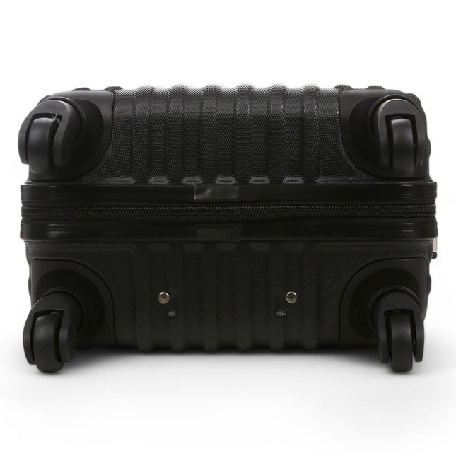 Hard Shell ABS 4 Wheels Luggage Travel Cabin Suitcase Set