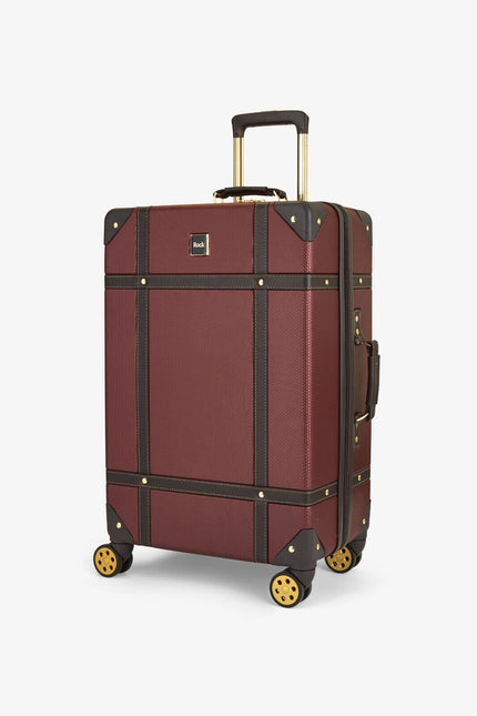 Vintage Hard Shell  Luggage Trunk Suitcase Set