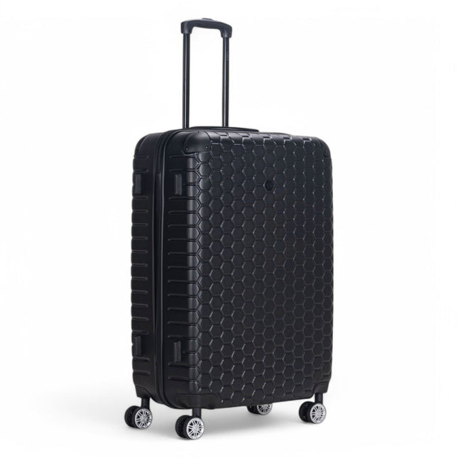 Hard Shell ABS 8 Wheel Luggage Travel Cabin Holiday Bags Suitcase Set