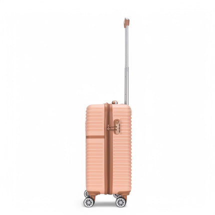 Strong ABS Hardshell Cabin Suitcase 56 x 45 x 25 cm Luggage Suitable for British Airways