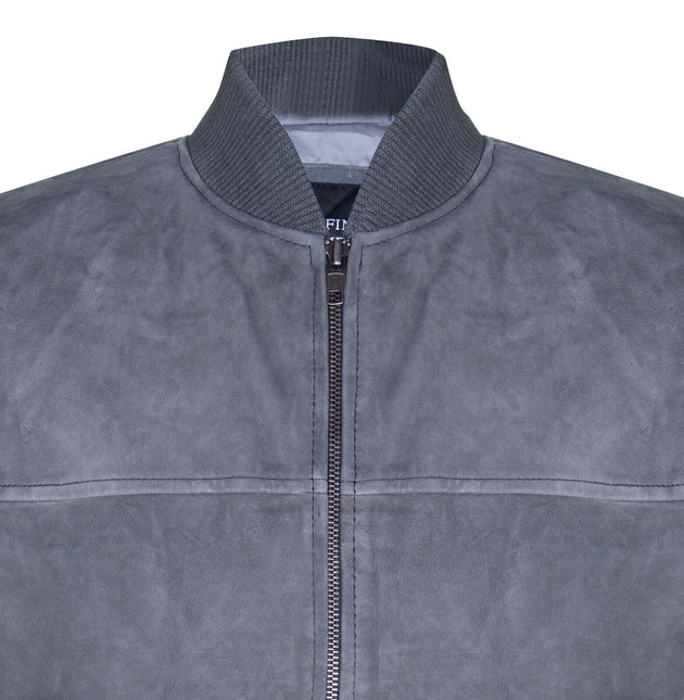 Mens Goat Suede MA-1 Bomber Jacket-Auckland