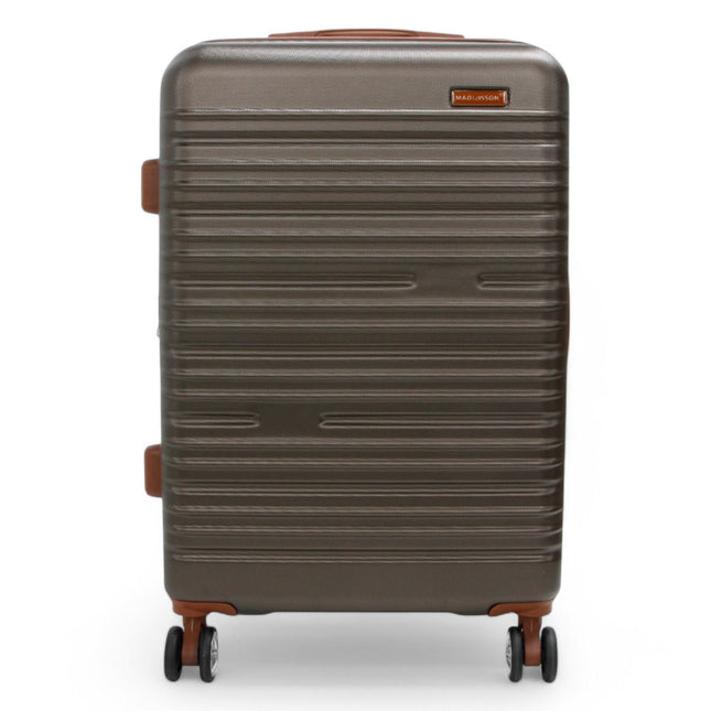 Expandable Hard Shell ABS Suitcase Set 8 Wheel Robust Travel Case Holiday Luggage