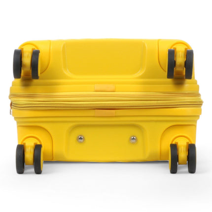 Expandable Hard Shell 8 Wheels Luggage Travel Cabin Suitcase Set