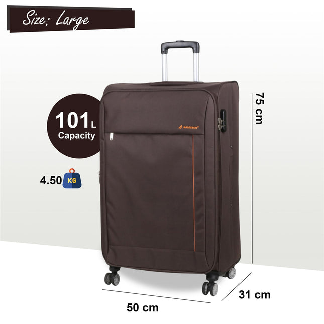 Lightweight Soft Casing Travel Luggage Suitcases