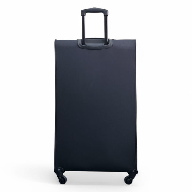 Expandable Soft Shell 4 Wheel Luggage Travel Cabin Suitcase Set Holiday Bags