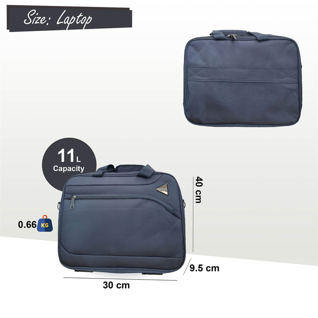 Lightweight Soft Grey Dual 4 Wheel Cabin Luggage Suitcase Set