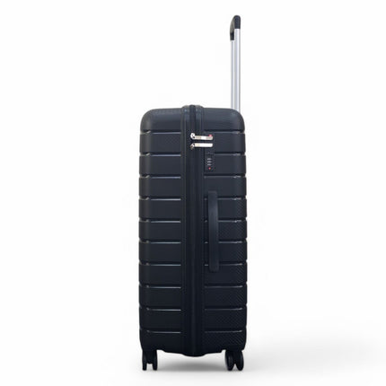 Hard Shell PP Dual 4 Wheels Luggage Travel Cabin Holiday Suitcase Set