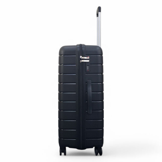 Hard Shell PP Dual 4 Wheels Luggage Travel Cabin Holiday Suitcase Set
