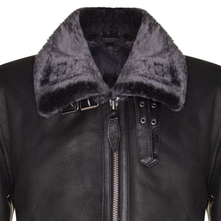Mens B3 Aviator Flying Sheepskin Jacket-Alhambra