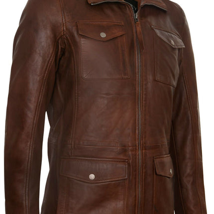 Mens Timber Safari Coat-Santa Cruz