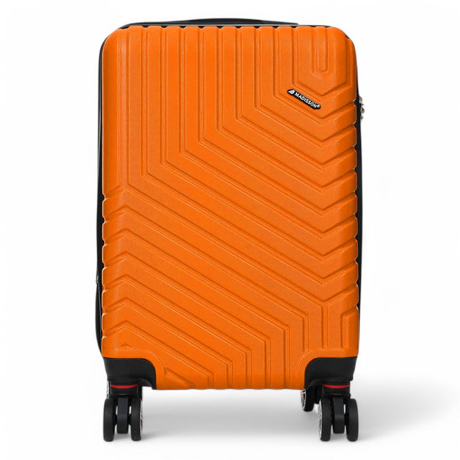 Hard Shell Expandable Cabin 55 x 37 x 22 cm cm ABS Suitcase Luggage Suitable for Easyjet, Ryanair