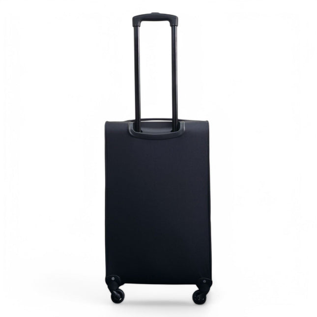 Expandable Soft Shell 4 Wheel Luggage Travel Cabin Suitcase Set Holiday Bags