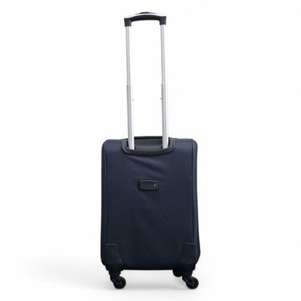 Expandable Soft Shell Cabin Suitcase 50.5 x 37 x 26 cm Luggage Suitable for Easyjet, Ryanair