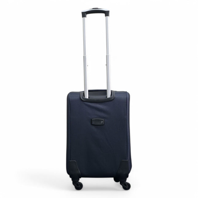 Expandable Soft Shell Cabin Suitcase 50.5 x 37 x 26 cm Luggage Suitable for Easyjet, Ryanair