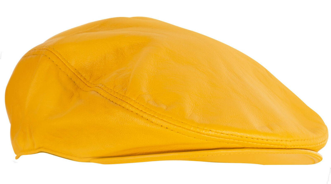 Mens  Flat Hat Leather Peaky Blinders Beret Newsboy Gatsby Golf Cabbie Cap
