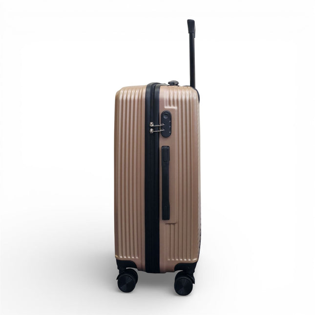 Hardshell Suitcase Set Robust 8 Wheel Luggage Cabin Case Bag