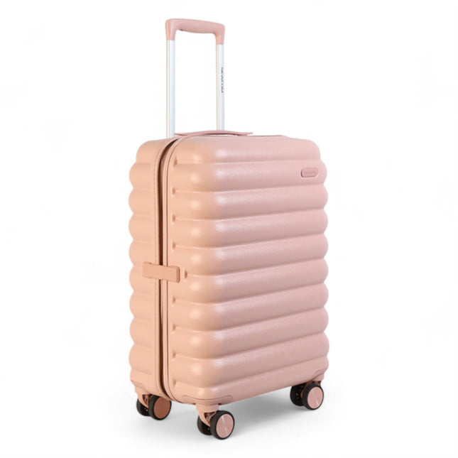 Hard Shell Cabin 37 x 22 x 55 cm TSA Secure Luggage Suitcase Suitable for Easyjet, Ryanair