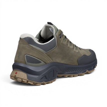 Ecco Men's Green Leather Waterproof Hiking Trainer Sneaker Shoes - Receptor XP