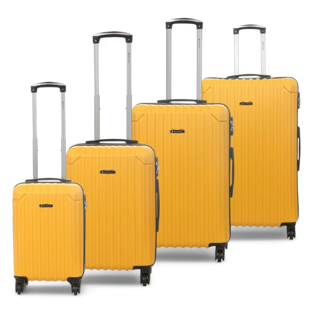 Hard Shell ABS 4 Wheels Luggage Travel Cabin Suitcase Set