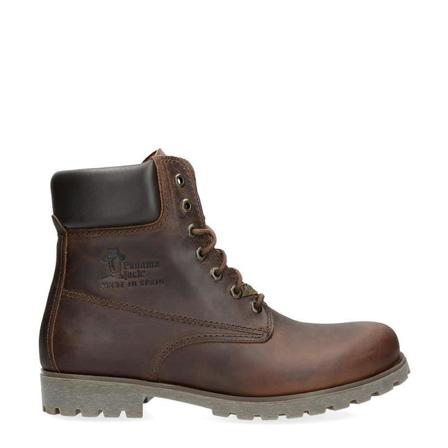 Panama Jack 03 C8 Mens Brown Waterproof Leather Laces Hiking Ankle Boots