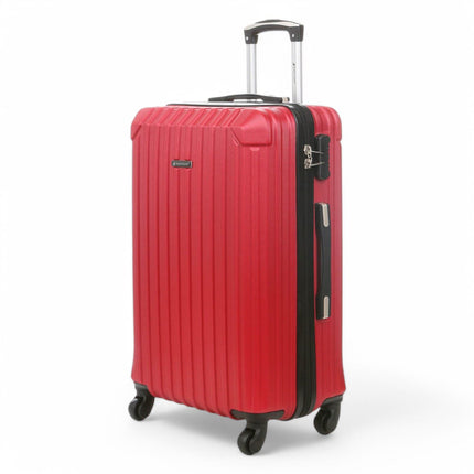 Hard Shell ABS 4 Wheels Luggage Travel Cabin Suitcase Set