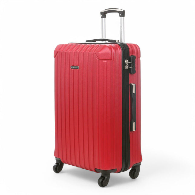 Hard Shell ABS 4 Wheels Luggage Travel Cabin Suitcase Set