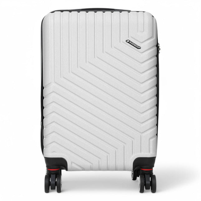 Hard Shell Expandable Cabin 55 x 37 x 22 cm cm ABS Suitcase Luggage Suitable for Easyjet, Ryanair