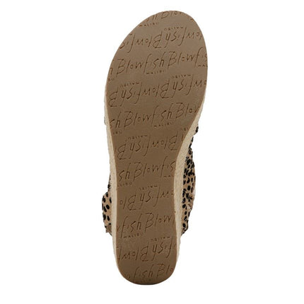 Blowfish Malibu Women's Brown Wedge Sandals - Lacey C Rope
