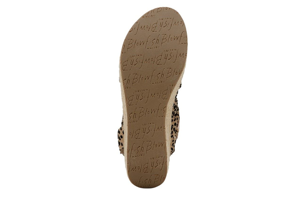 Blowfish Malibu Women's Brown Wedge Sandals - Lacey C Rope