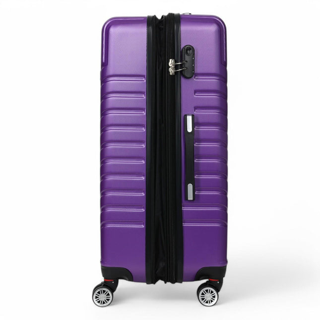 Expandable Hard Shell 8 Wheels Luggage Travel Cabin Bags Suitcase Set