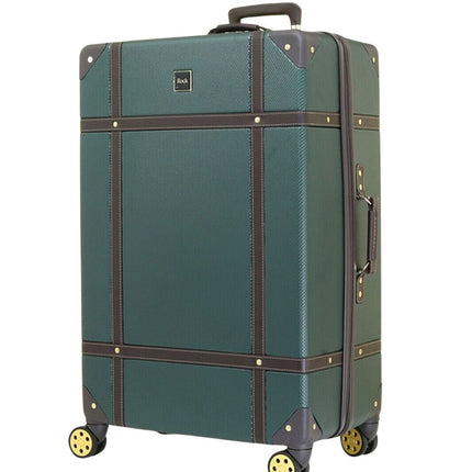 Vintage Hard Shell  Luggage Trunk Suitcase Set