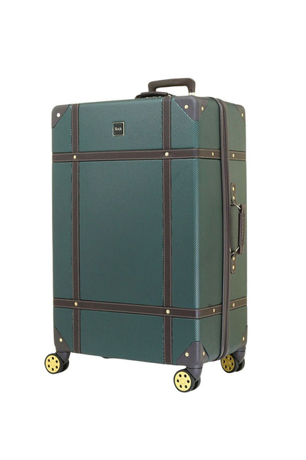 Vintage Hard Shell  Luggage Trunk Suitcase Set