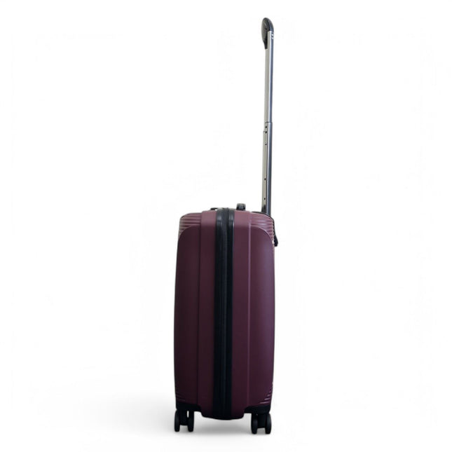 Expandable Strong ABS Hardshell Cabin Suitcase 55 x 39 x 24 cm Luggage Suitable for Easyjet, Ryanair