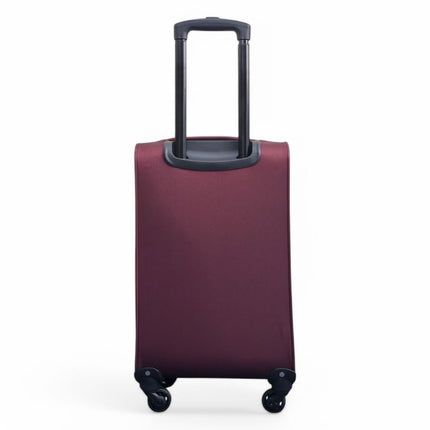 Expandable Soft Shell 4 Wheel Luggage Travel Cabin Suitcase Set Holiday Bags