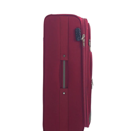 Soft Shell Suitcase Luggage Set Travel Light Carry On Cabin Bag