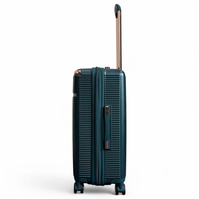 Expandable Hard Shell 8 Wheels Luggage Travel Cabin Suitcase Set