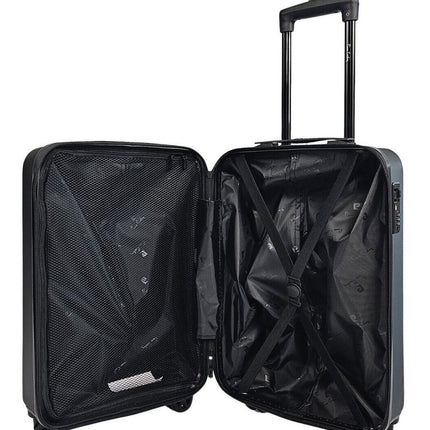 ABS Hard Shell Cabin 56 x 38 x 24 cm Suitcase Suitable for Easyjet, Ryanair