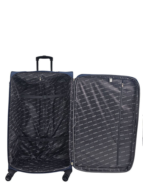 Soft Shell Suitcase Luggage Set Travel Light Carry On Cabin Bag
