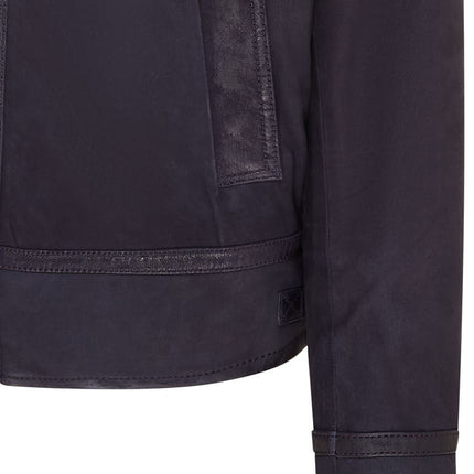 Mens Real Sheep Suede Bomber Jacket Aviator Jacket with Fur Lining