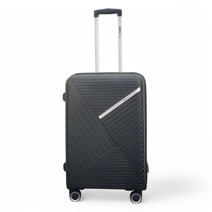 Robust PP Hard Shell 8 Wheels Luggage Travel Holiday Cabin Suitcase Set