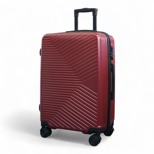 Hardshell Suitcase Set Robust 8 Wheel Cabin Luggage Case Bag