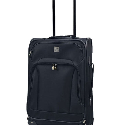 Lightweight Suitcases 4 Wheel Luggage Travel Cases Soft Bags Cabin Set