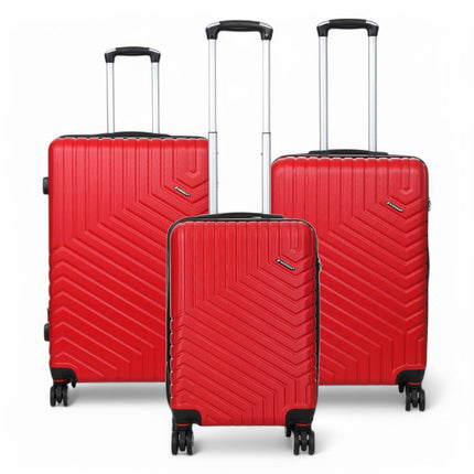 Expandable Hard Shell 8 Wheels Luggage Travel Cabin Bags Suitcase Set