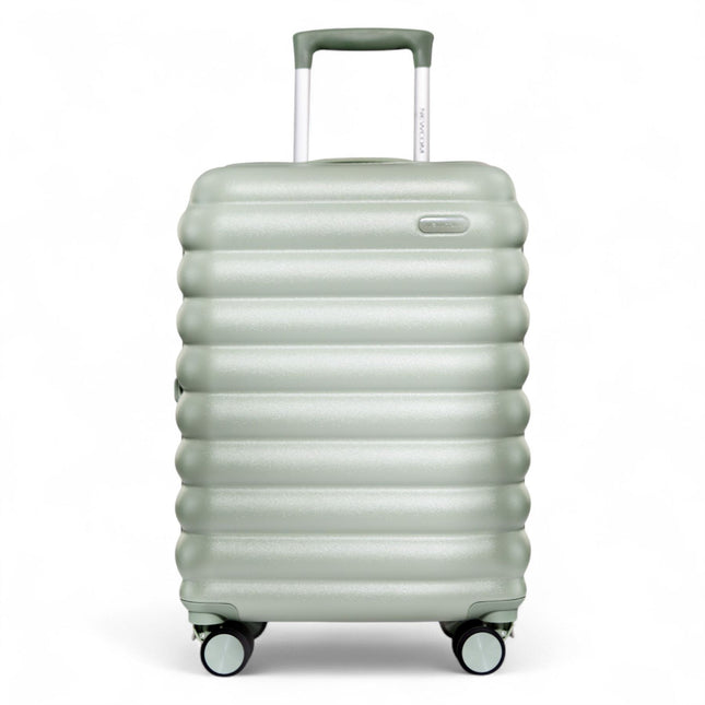 Hard Shell Cabin 37 x 22 x 55 cm TSA Secure Luggage Suitcase Suitable for Easyjet, Ryanair