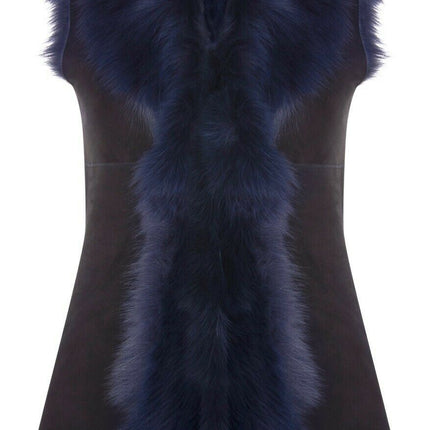 Women's Toscana Sheepskin Long Gilet-Sorocaba