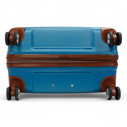 Expandable Hard Shell ABS Suitcase Set 8 Wheel Robust Travel Case Holiday Luggage