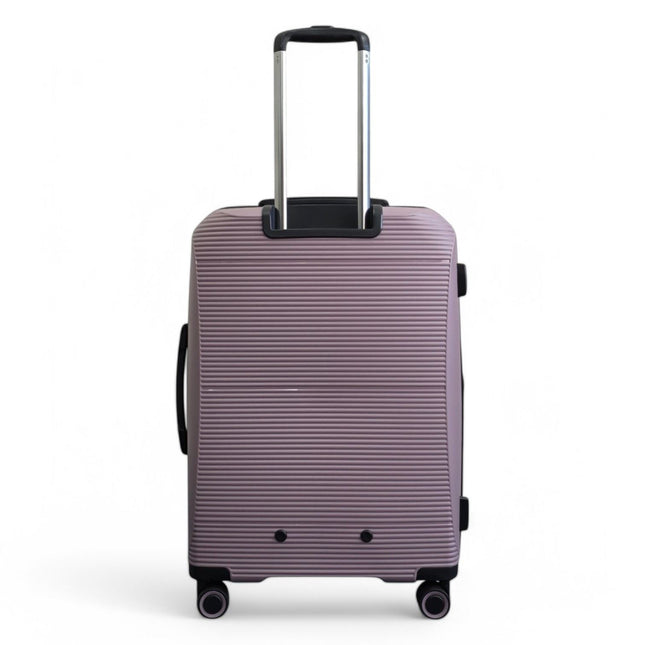 Expandable Hard Shell PP 8 Wheel Luggage Travel Cabin Holiday Bags Suitcase Set